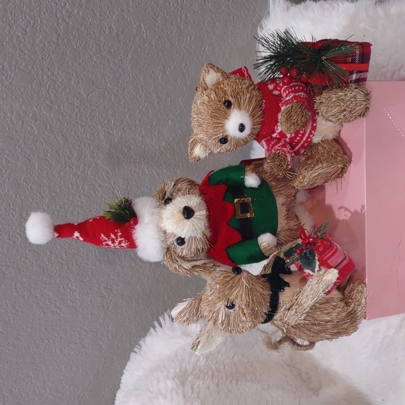 Ashland Other - ASHLAND CHRISTMAS NATURAL DECORATIVE ANIMALS,3PC.